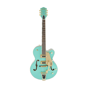 Gretsch FSR G5420TG Electromatic Hollowbody Singlecut Electric Guitar w/Bigsby, 2-Tone Sea Foam Green