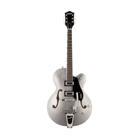 Gretsch G5420T Electromatic Classic Hollow Body Single-Cut Bigsby Electric Guitar, Airline Silver