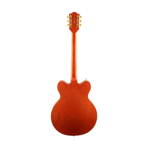 Gretsch G5422TG Electromatic Classic Hollow Body Double-Cut Bigsby Electric Guitar, Orange Stain