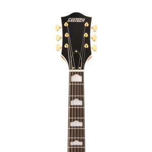Gretsch G5422TG Electromatic Classic Hollow Body Double-Cut Bigsby Electric Guitar, Orange Stain
