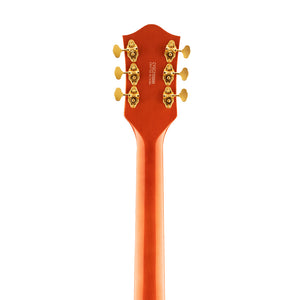 Gretsch G5422TG Electromatic Classic Hollow Body Double-Cut Bigsby Electric Guitar, Orange Stain