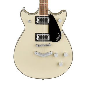 Gretsch G5222 Electromatic Double Jet BT Electric Guitar w/V-Stoptail, Laurel FB, Vintage White