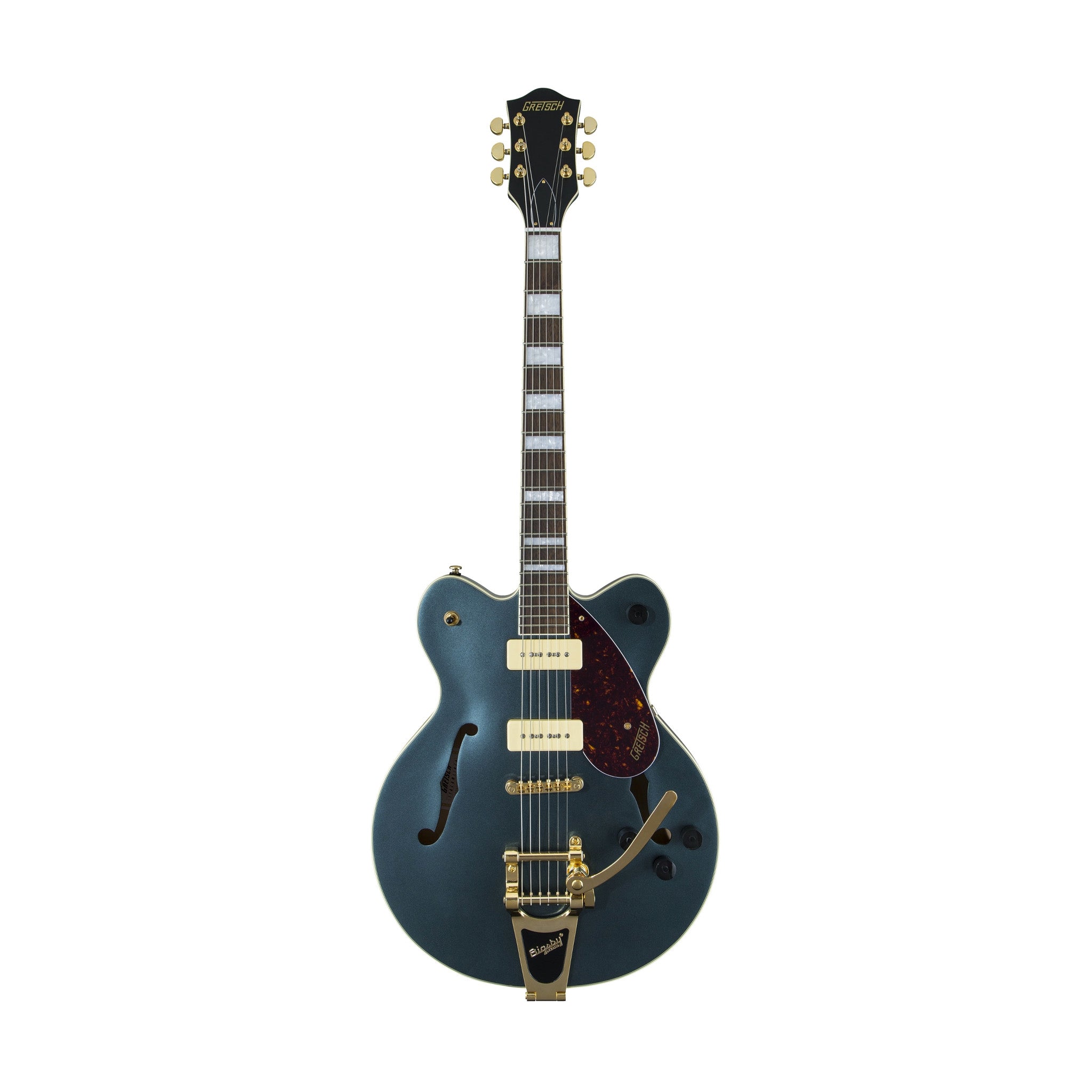Gretsch FSR G2622TG-P90 Streamliner Centre-Block P90 DC w/Bigsby, Laurel FB, Gunmetal Metallic