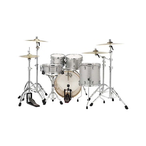 Gretsch CM1-E605-SS Catalina Maple 5-Piece Drum Shell Kit(20inch Bass), Silver Sparkle