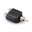 Hosa GRF-398 Adaptor, Dual RCA to RCA