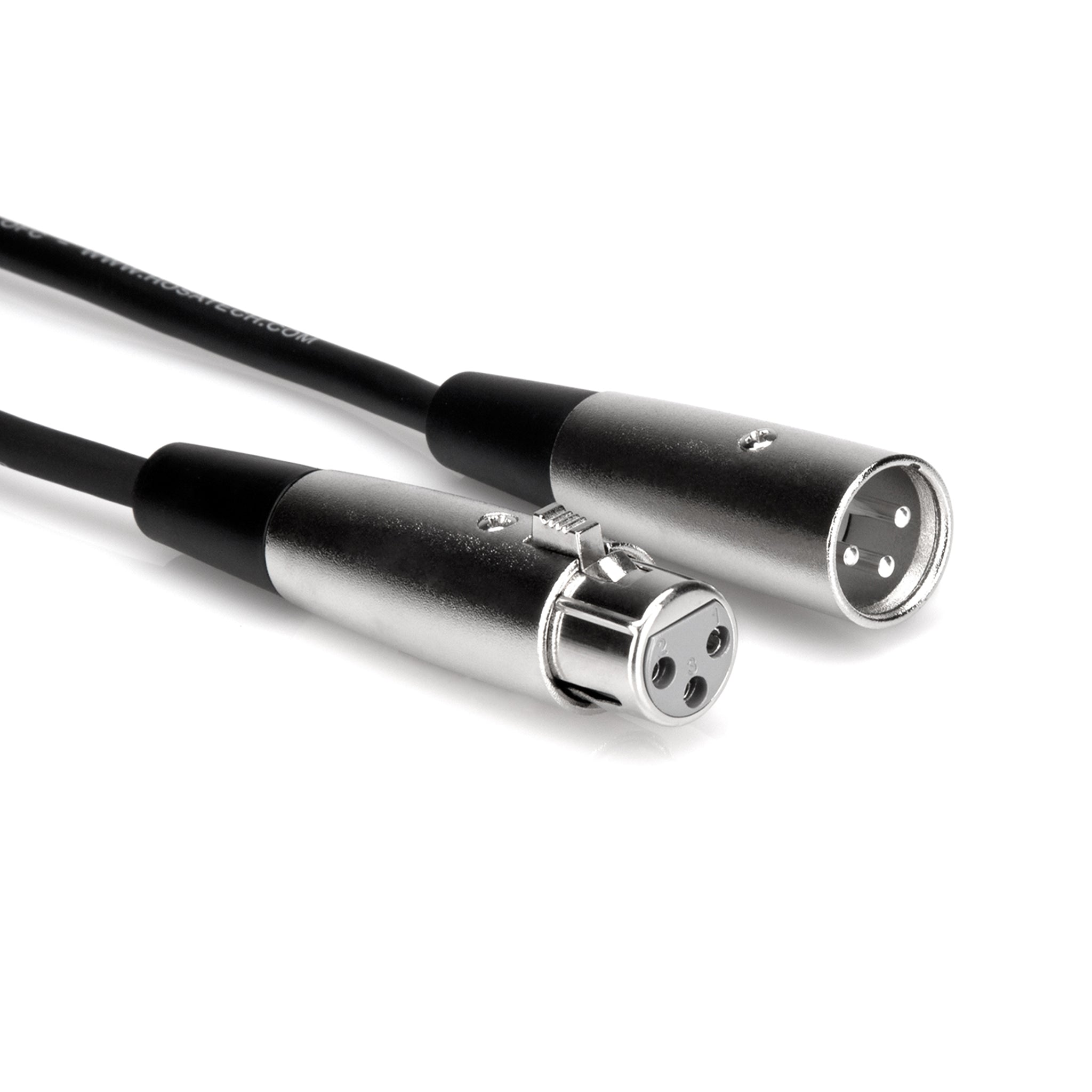 Hosa XLR-103 Balanced Interconnect, XLR3F to XLR3M, 3 ft