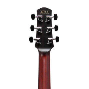 Ibanez Advanced Acoustic AAD400CE-LGS Acoustic Guitar w/Case, Natural Low Gloss