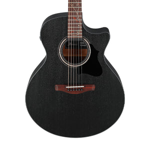 Ibanez AE295-WK Acoustic Guitar, Weathered Black