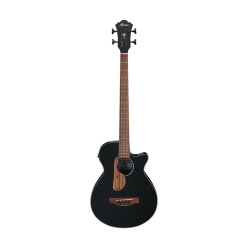 Ibanez AEGB24E-BKH Acoustic Bass Guitar, Black High Gloss