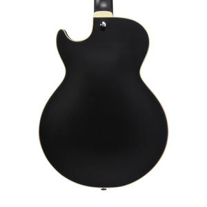 Ibanez Artcore AGB200-BKF Semi-Hollow Bass Guitar, Black Flat