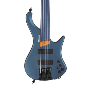 Ibanez Bass Workshop EHB1005F-AOM Electric Bass Guitar w/Gig Bag, Arctic Ocean Matte