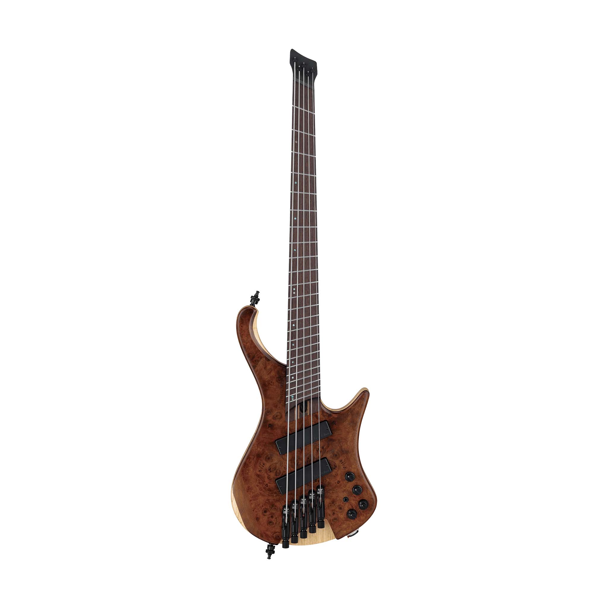 Ibanez Bass Workshop EHB1265MS-NML Multi-Scale Electric Bass w/Gig Bag, Natural Mocha Low Gloss