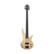 Ibanez GWB205-NTF Premium 5-String Electric Bass Guitar w/Case, Natural Flat