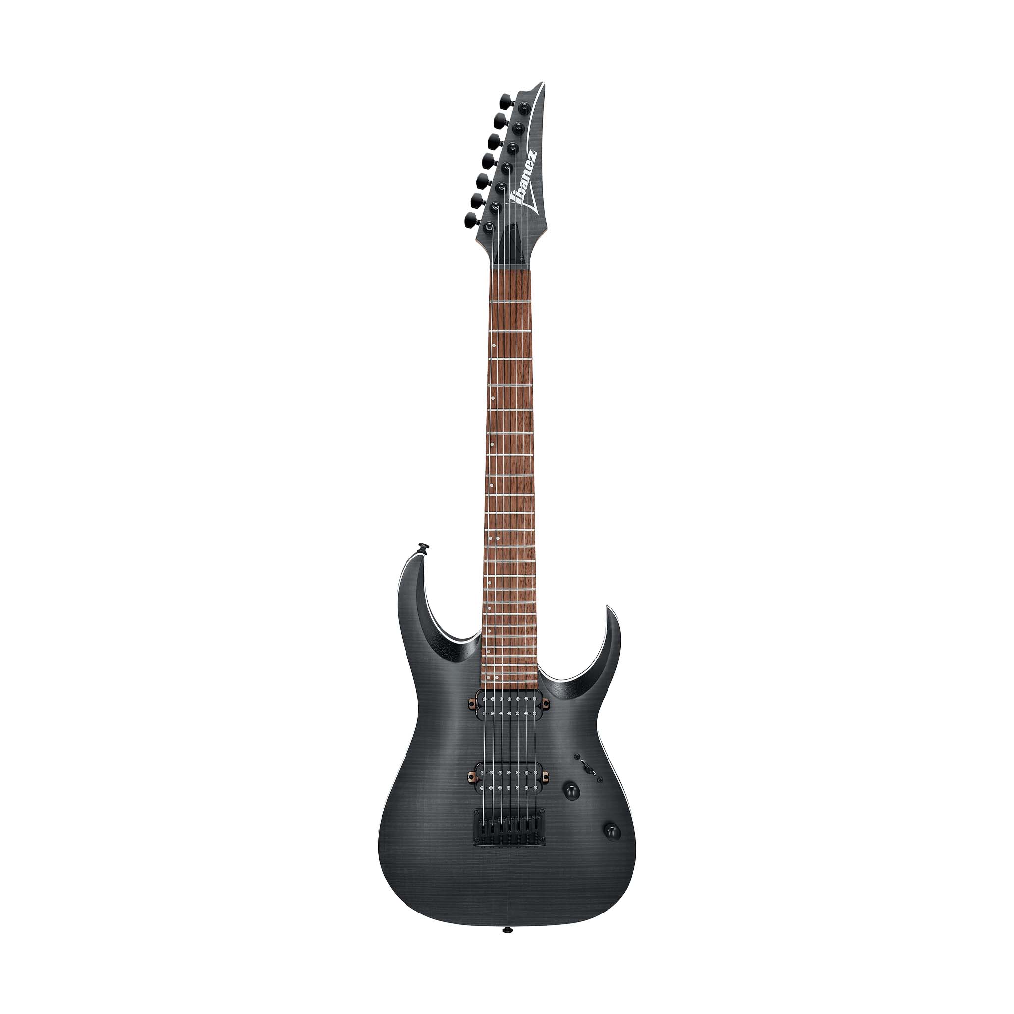Ibanez RGA742FM-TGF 7-String Electric Guitar, Transparent Gray Flat