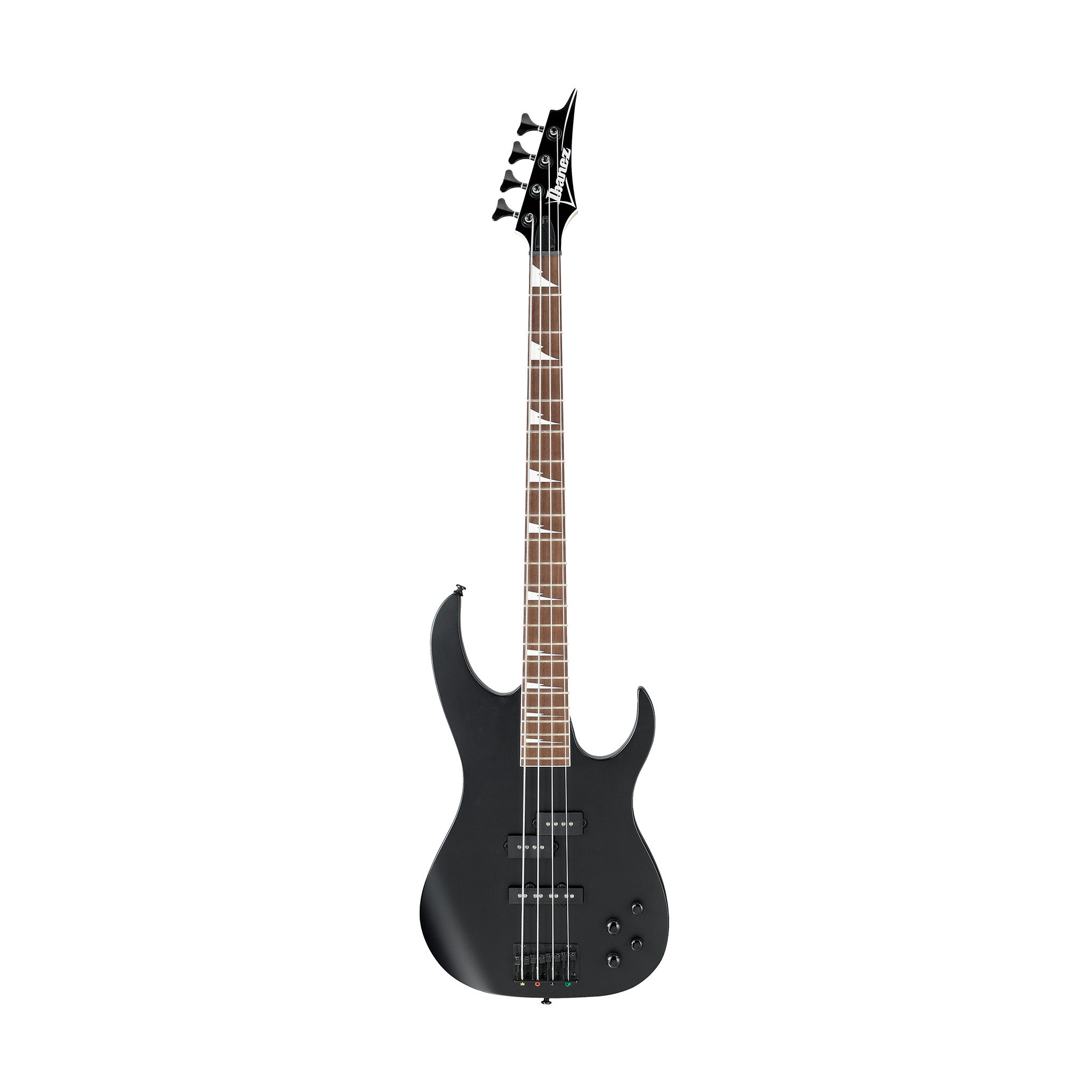 Ibanez RGB300 Bass Guitar, Black Flat