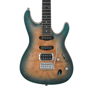 Ibanez SA460MBW-SUB Electric Guitar, Sunset Blue Burst