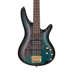 Ibanez SR400EPBDX Standard Bass Guitar, Tropical Seafloor Burst
