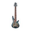 Ibanez SRAS7-CBS 7-String Electric Bass Guitar w/Case, Cornflower Blue Sunburst