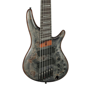 Ibanez SRMS806-DTW 6-String Multi-Scale Electric Bass Guitar, Deep Twilight