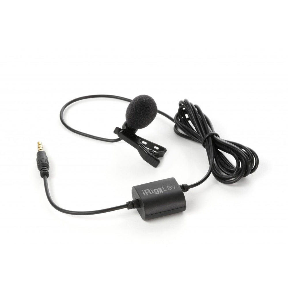 IK Multimedia iRig Mic Lav Lavalier Microphone