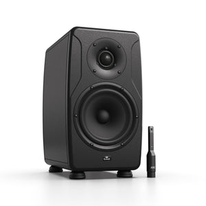 IK Multimedia iLoud Precision 6 6.5inch Powered Studio Monitor, Black