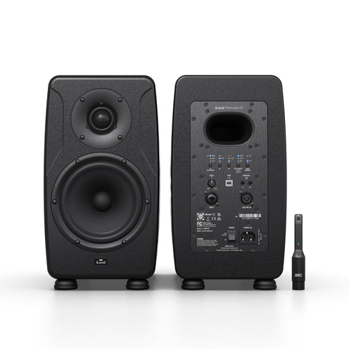 IK Multimedia iLoud Precision 6 6.5inch Powered Studio Monitor, Black