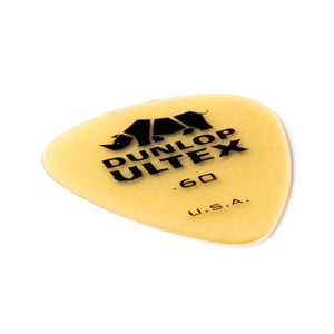 Jim Dunlop 421P .60mm Ultex Standard Pick, 6-Pack