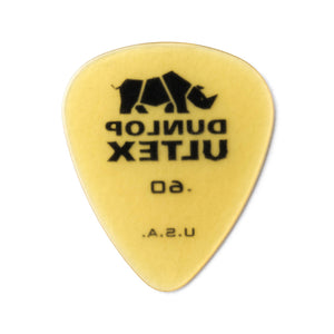 Jim Dunlop 421P .60mm Ultex Standard Pick, 6-Pack