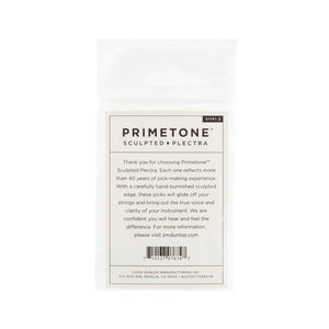 Jim Dunlop 511 Primetone Standard Smooth Pick, 1.3mm, 3-Pack