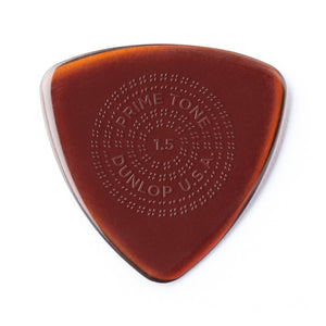 Jim Dunlop 512 Primetone Triangle Grip Pick, 1.5mm, 3-Pack