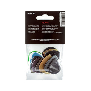 Jim Dunlop PVP118 Shred Pick Variety Pack, 12-Pack