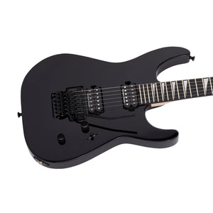 Jackson MJ Series Dinky DKR MAH Electric Guitar, Ebony FB, Gloss Black