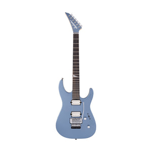 Jackson MJ Series Dinky DKR Electric Guitar, Ebony FB, Ice Blue Metallic