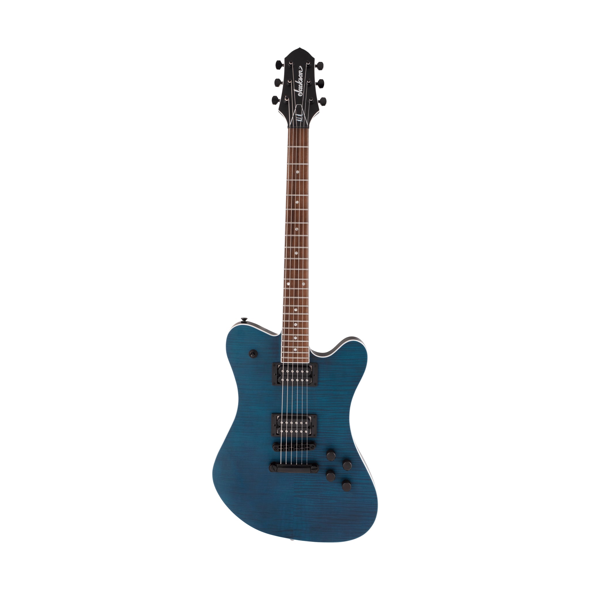 Jackson X Series Signature Mark Morton Dominion DX2FM Electric Guitar, Satin Transparent Blue