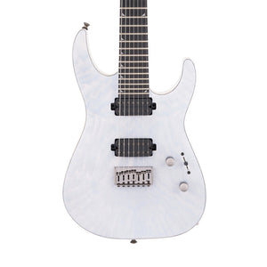Jackson Pro Soloist SL7A MAH HT Electric Guitar, Ebony FB, Unicorn White