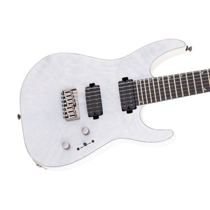 Jackson Pro Soloist SL7A MAH HT Electric Guitar, Ebony FB, Unicorn White