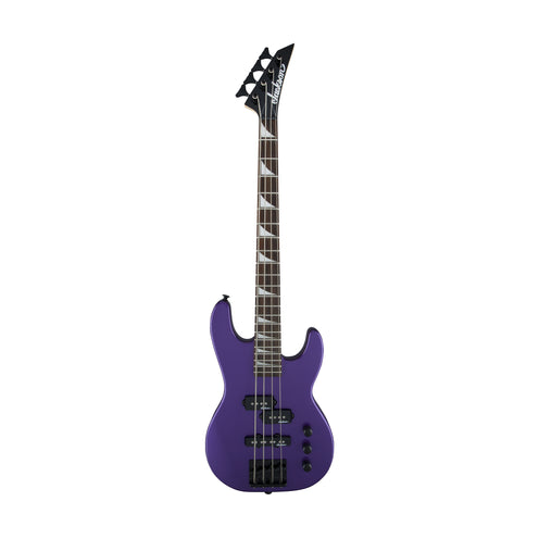 Jackson JS Series Concert Bass Minion JS1X Guitar, Amaranth FB, Pavo Purple