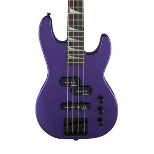 Jackson JS Series Concert Bass Minion JS1X Guitar, Amaranth FB, Pavo Purple