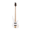 Jackson X Series Spectra SBXM 4-String Bass Guitar, Maple FB, Snow White