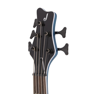 Jackson X Series Spectra Bass SBX 5-String Electric Guitar, Laurel FB, Electric Blue (B-Stock)