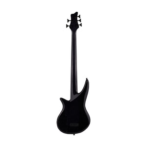 Jackson X Series Spectra Bass SBXQ V Electric Guitar, Laurel FB, Transparent Black Burst