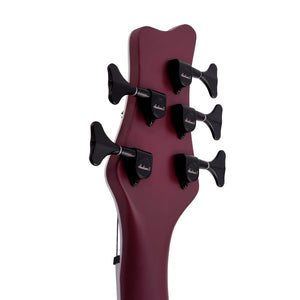 Jackson X Series Spectra Bass SBXP V Electric Guitar, Laurel FB, Transparent Purple Burst
