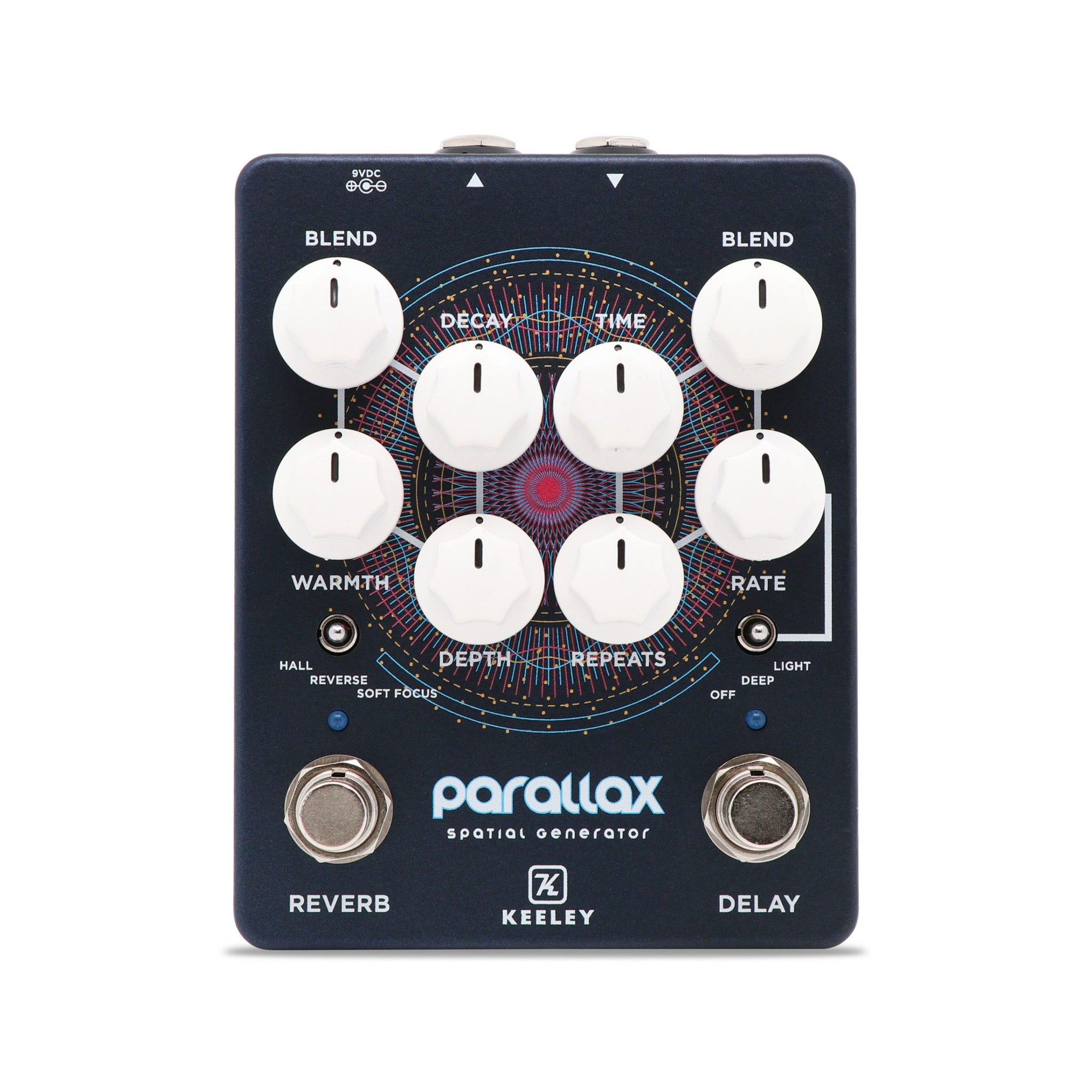 Keeley Parallax Spatial Delay & Reverb Ambient Generator Guitar Effects Pedal