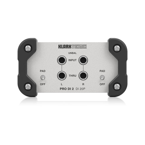 Klark Teknik DI 20P Passive Direct Box w/ Midas Transformer and Extended Dynamic Range