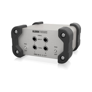 Klark Teknik DI 20P Passive Direct Box w/ Midas Transformer and Extended Dynamic Range