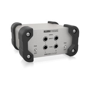 Klark Teknik DI 20P Passive Direct Box w/ Midas Transformer and Extended Dynamic Range