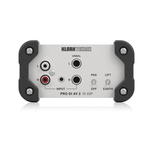 Klark Teknik DI 22P Passive Direct Box w/ Midas Transformer and Extended Dynamic Range