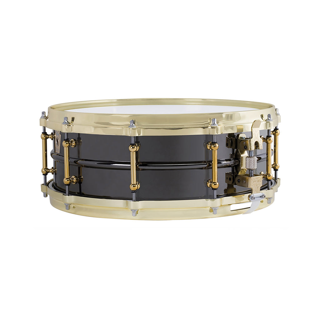 Ludwig LB416BT 5x14inch Black Beauty w/Brass Tube Lugs, Millenium Strainer