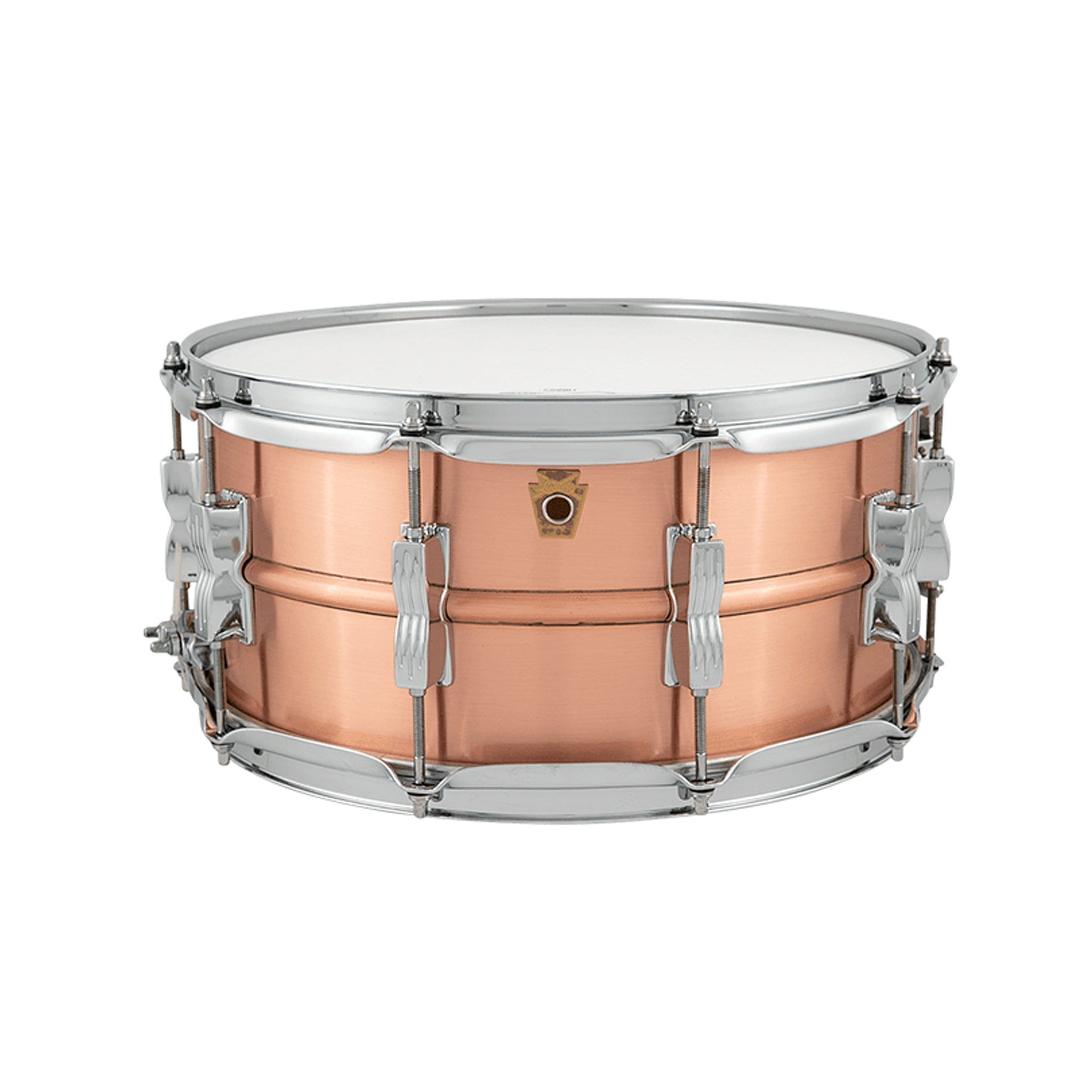 Ludwig LC654B 6.5x14inch Acro Copper Snare Drum