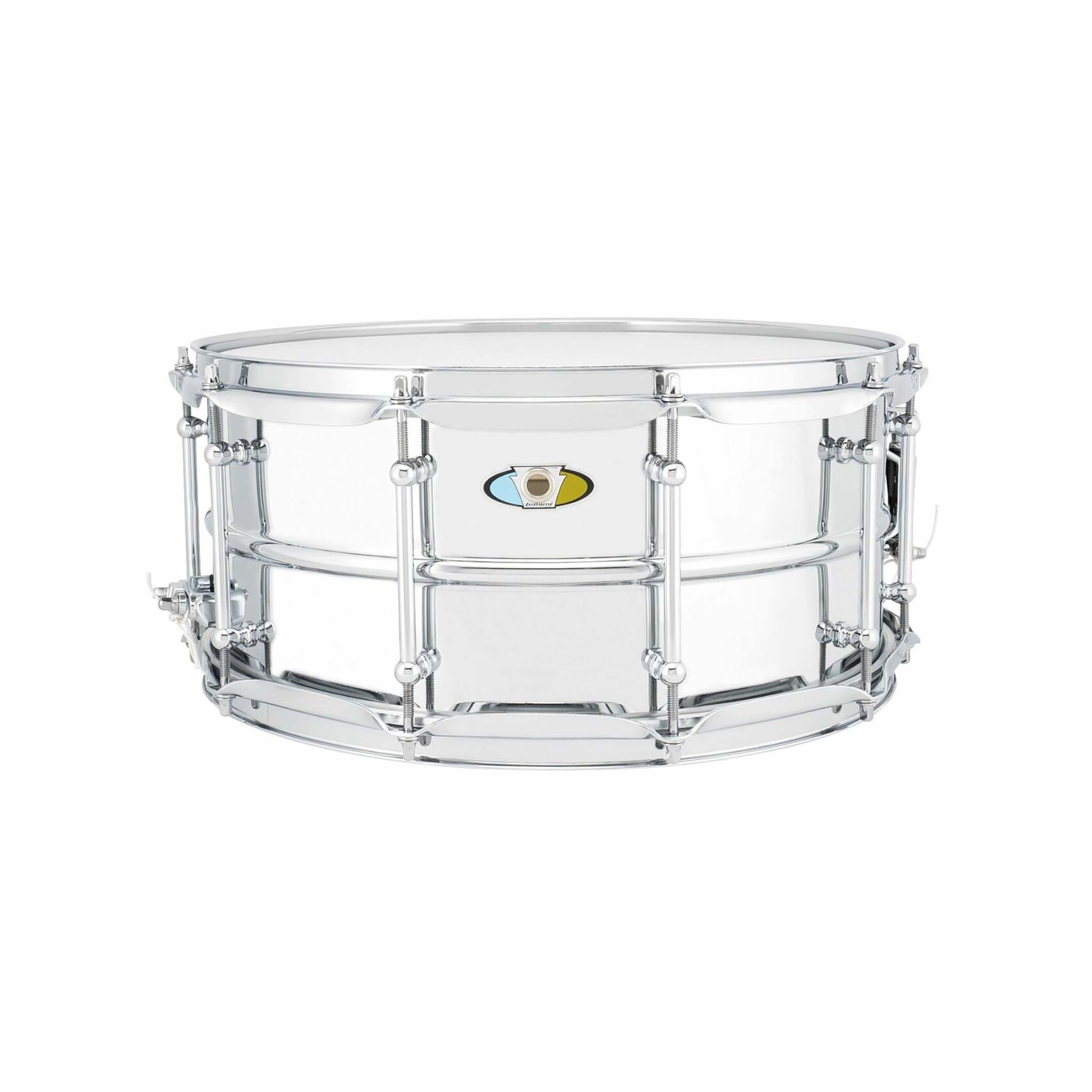 Ludwig LU5514SL 5.5x14inch Supralite Polished Steel Snare Drum